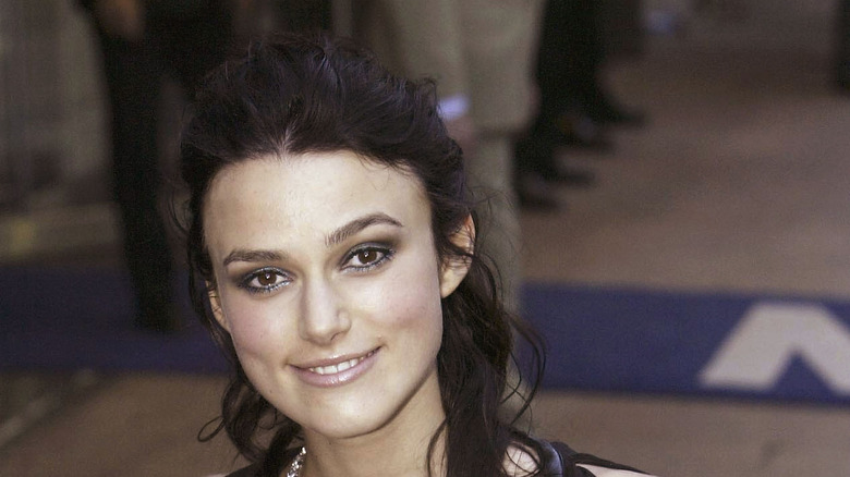 Keira Knightley smiling