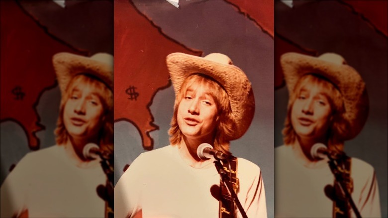 Keith Urban as a teenager