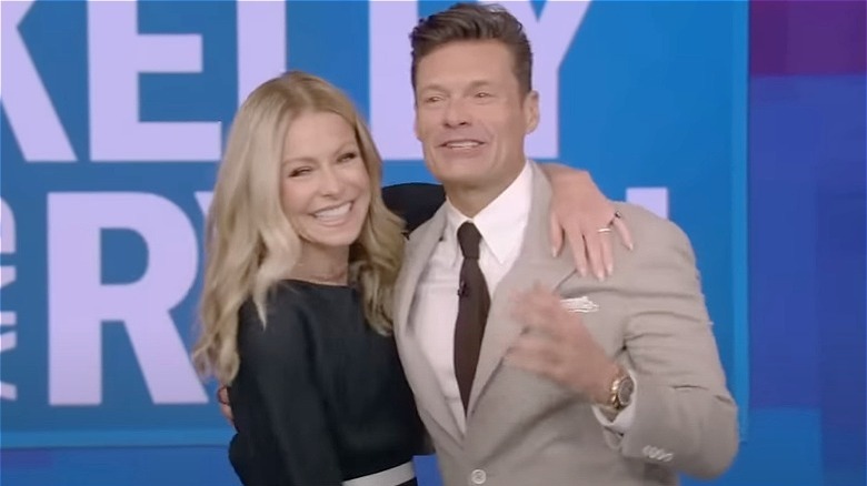 Kelly Ripa and Ryan Seacrest