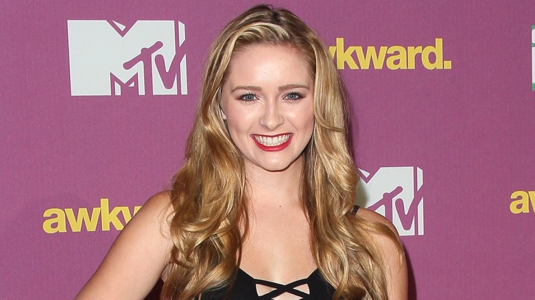 Greer Grammer smiling