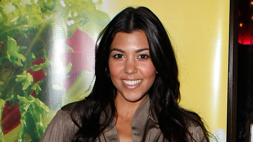 Kourtney Kardashian at a lounge event in 2008