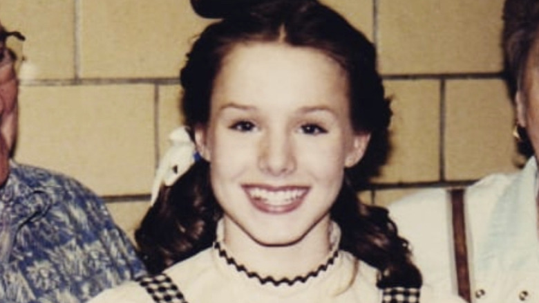 Kristen Bell in high school play