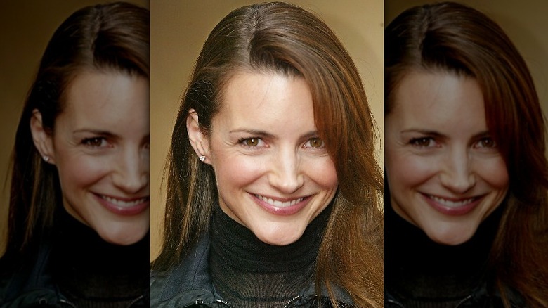 Kristin Davis smiling