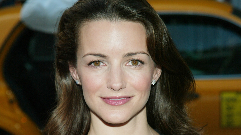 Kristin Davis smiling