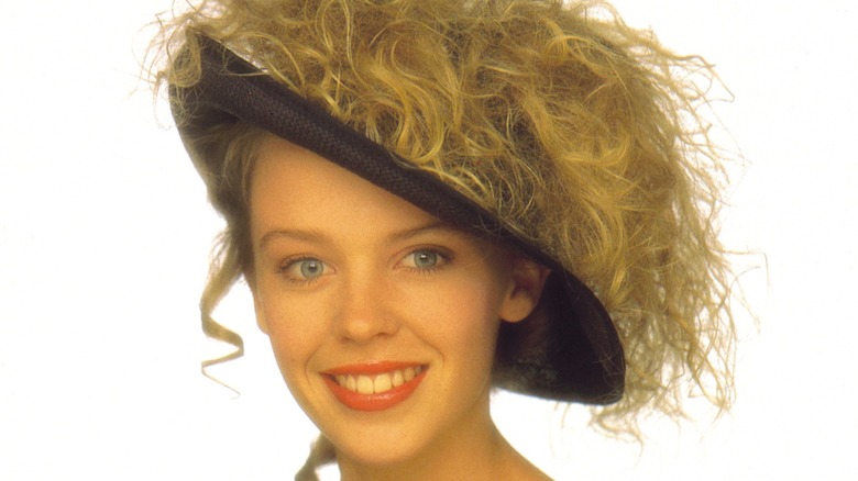 Kylie Minogue's debut self-titled album cover