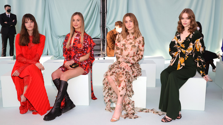 Amelia Windsor Milan fashion week 