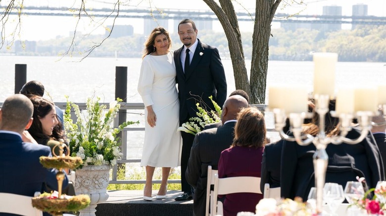 Ice-T and Jennifer Esposito