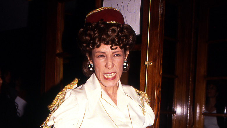 Lily Tomlin performing in 1991