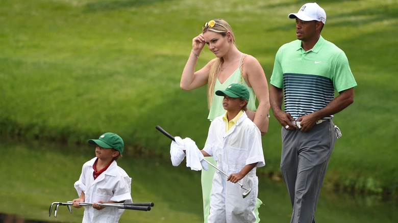 Lindsey Vonn and Tiger Woods