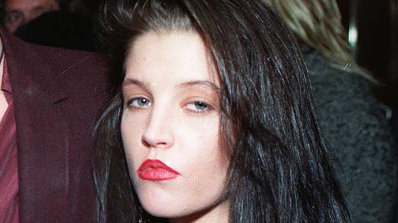 Lisa Marie Presley as a teenager