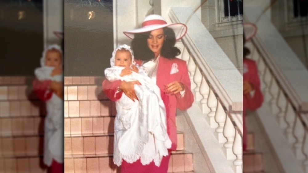 Lisa Vanderpump and her child