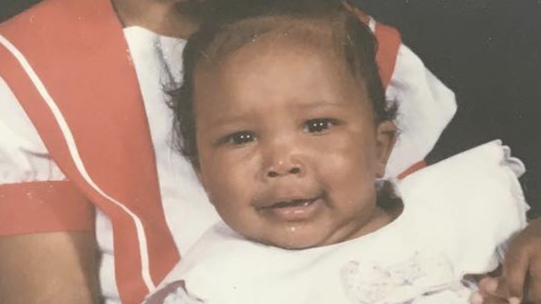 Lizzo as a baby