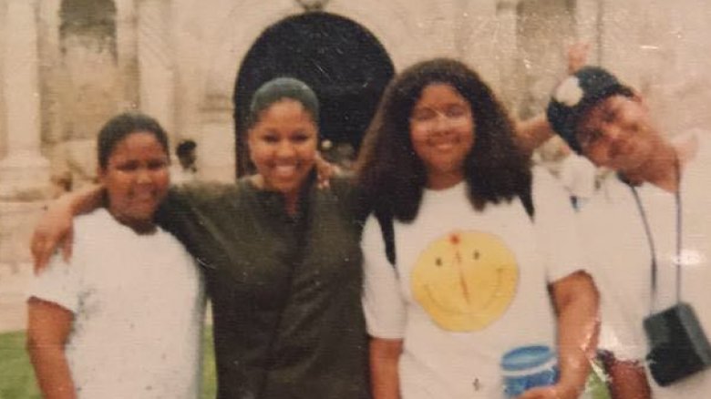 Lizzo with friends at the Alamo