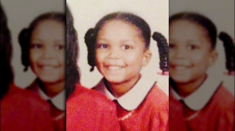 Lizzo as a young girl