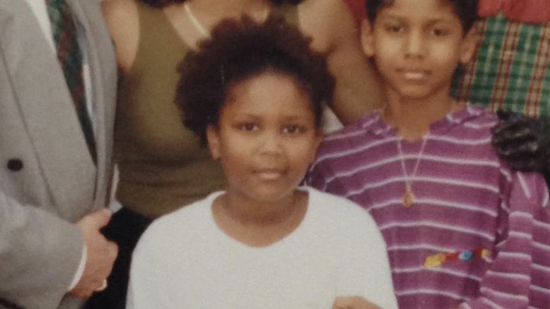 Lizzo as a young girl