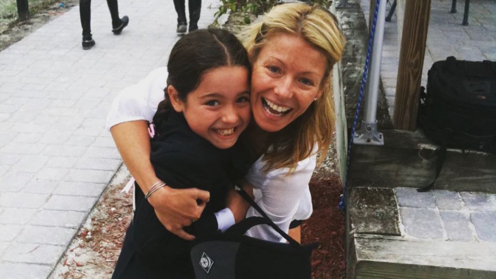 Young Lola Consuelos and her mother Kelly Ripa