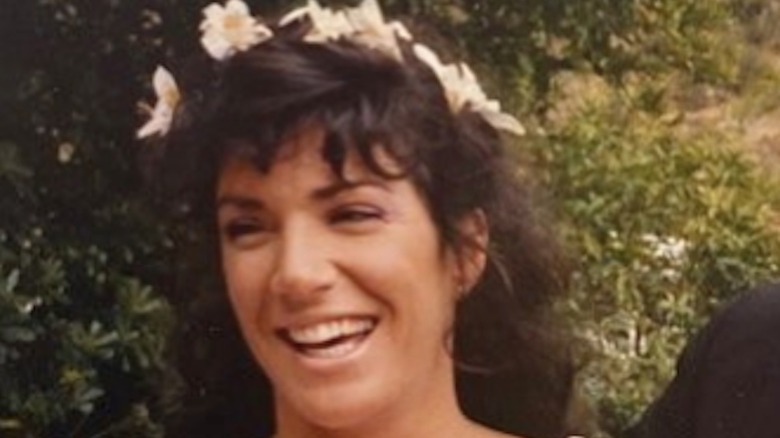 Hilary Farr on her wedding day