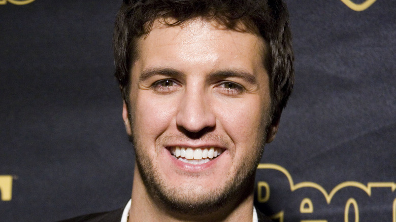 Luke Bryan smiling