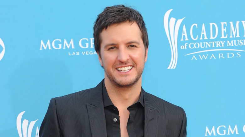 Luke Bryan smiling