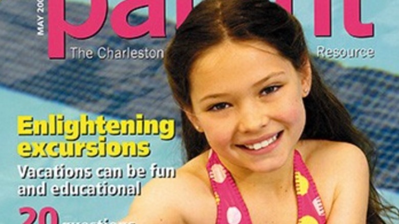 Madelyn Cline on a magazine cover
