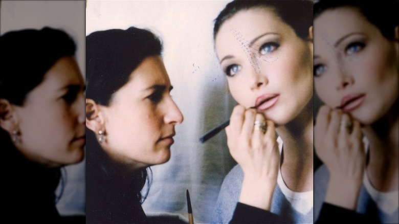 Bobbi Brown and Carla Bruni