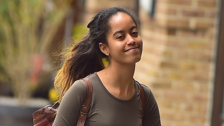 Malia Obama in 2017