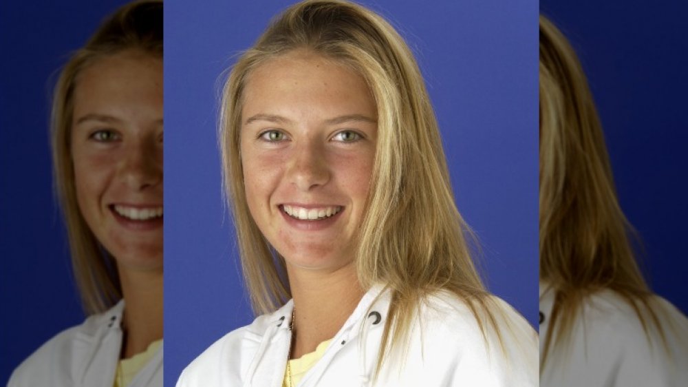 young Maria Sharapova