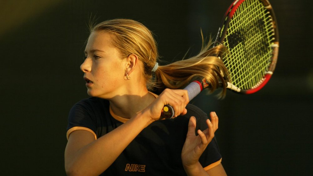 young Maria Sharapova