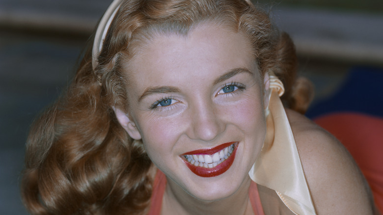 Marilyn Monroe smiling