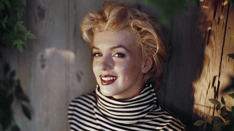 Marilyn Monroe smiling