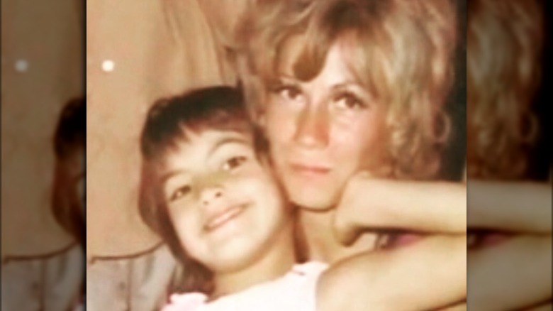 Mariska Hargitay with her stepmother