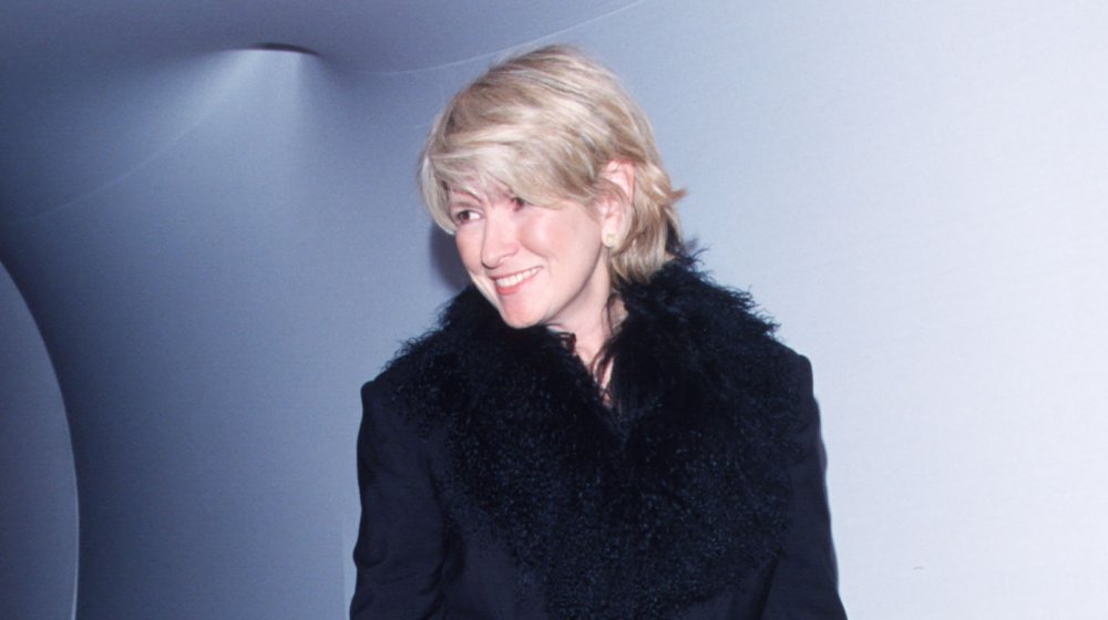 Martha Stewart at the Whitney Museum in 1999