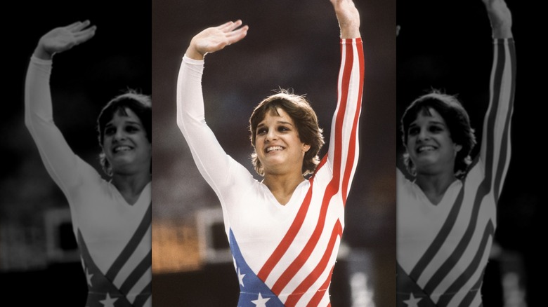 Mary Lou Retton at the 1984 Olympics