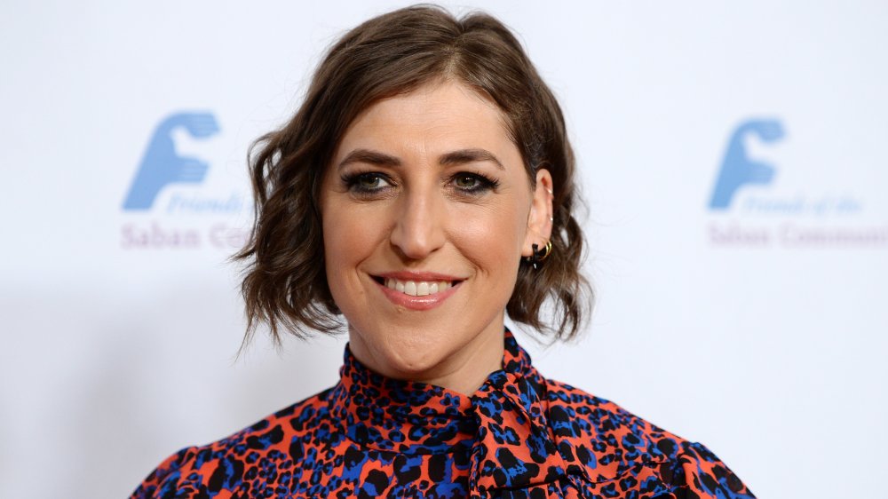 Mayim Bialik at a gala in 2019