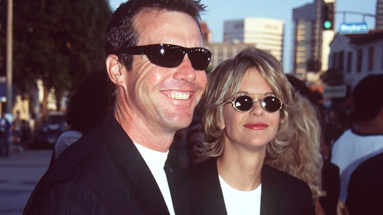 Dennis Quaid with Meg Ryan