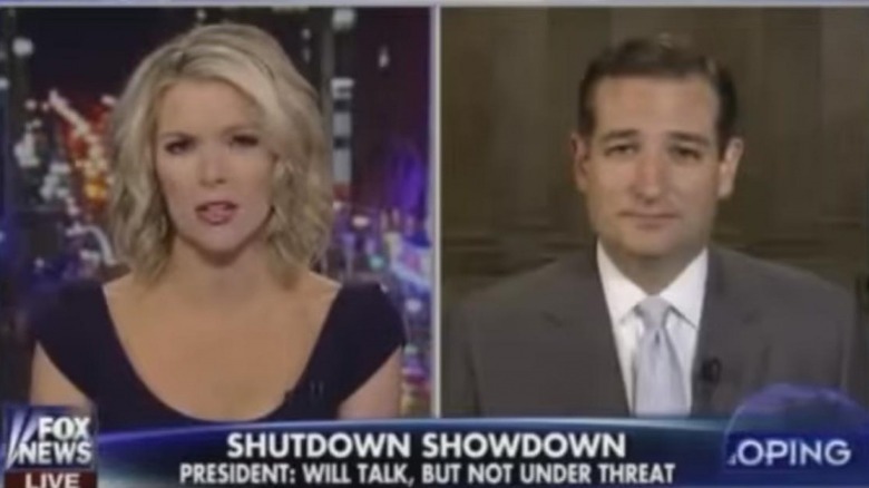 Megyn Kelly and Ted Cruz