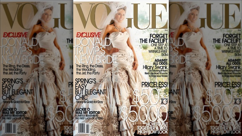 Melania Trump on Vogue cover