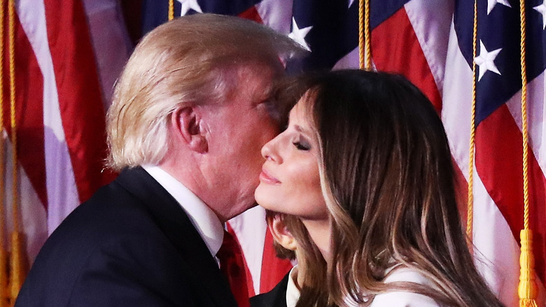 Melania Trump and Donald Trump