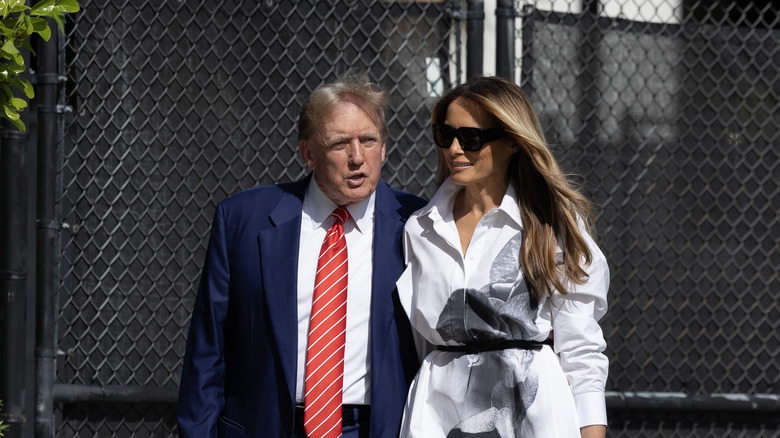 Donald and Melania Trump