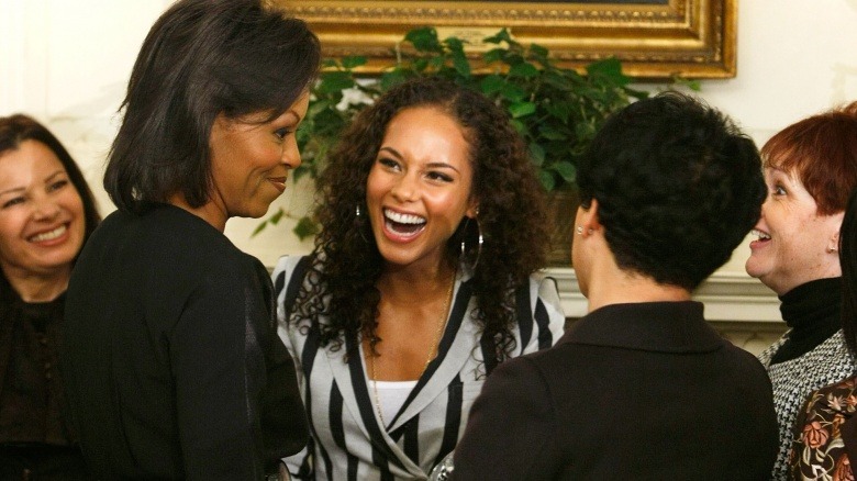 Michelle Obama Alicia Keys