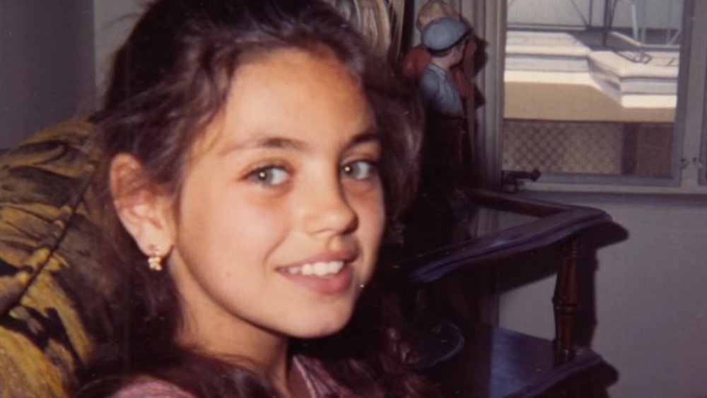 Mila Kunis as a child