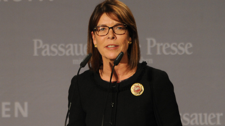 Princess Caroline speaking at 2011 awards