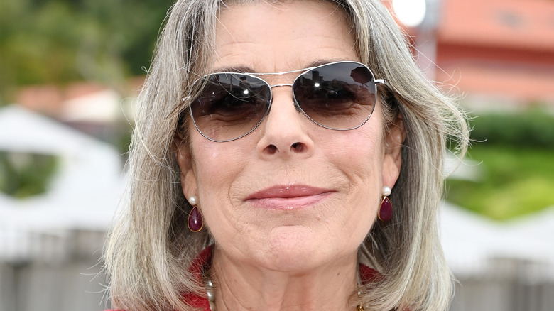 Princess Caroline in sunglasses