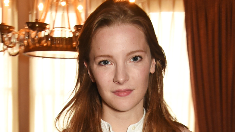 Morfydd Clark at an event