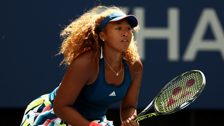 Naomi Osaka at the U.S. Open in 2016