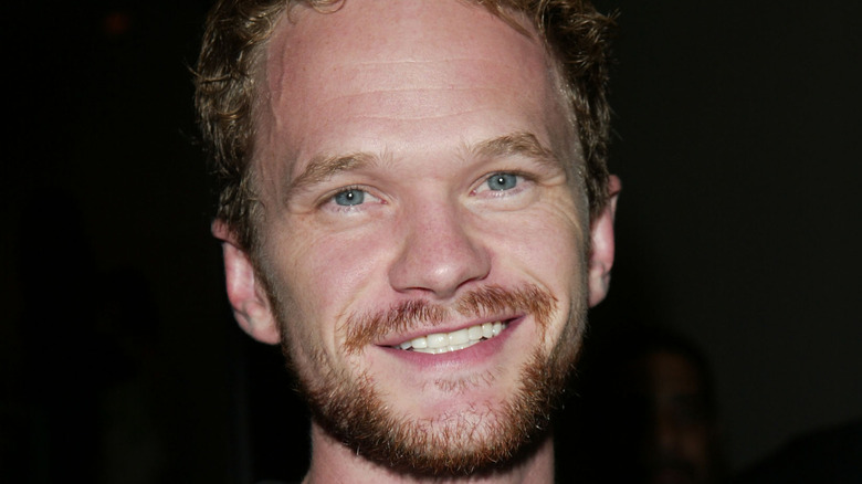 Neil Patrick Harris with mustache