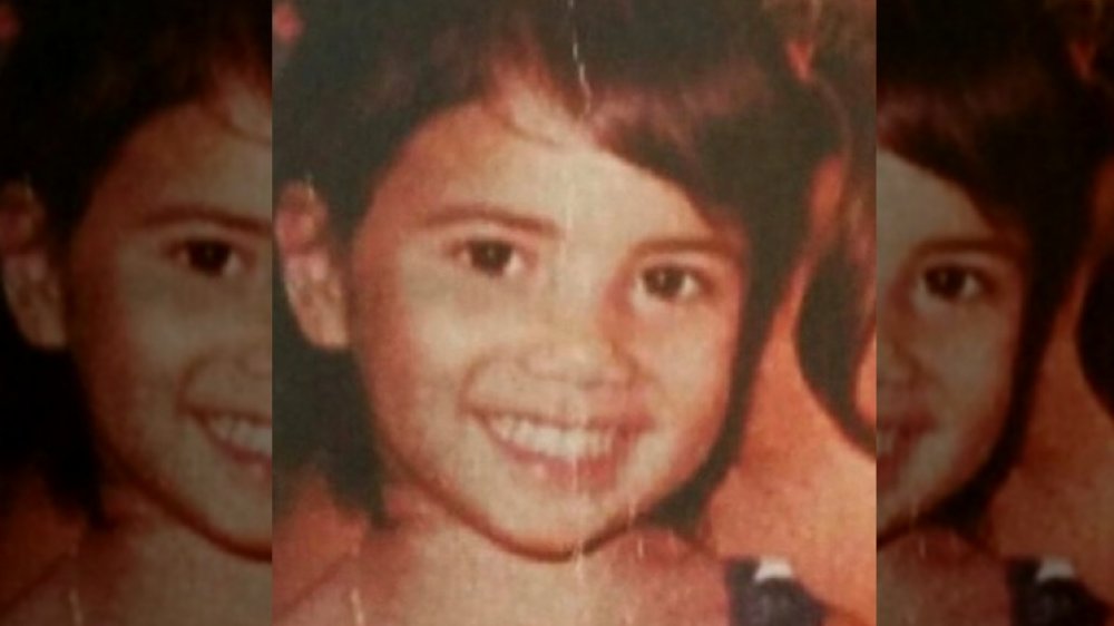 Nicole Scherzinger as a young girl 