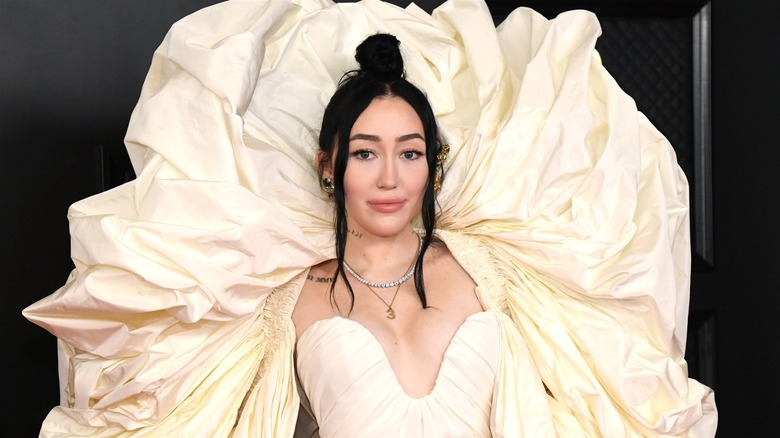 Noah Cyrus on Grammys red carpet