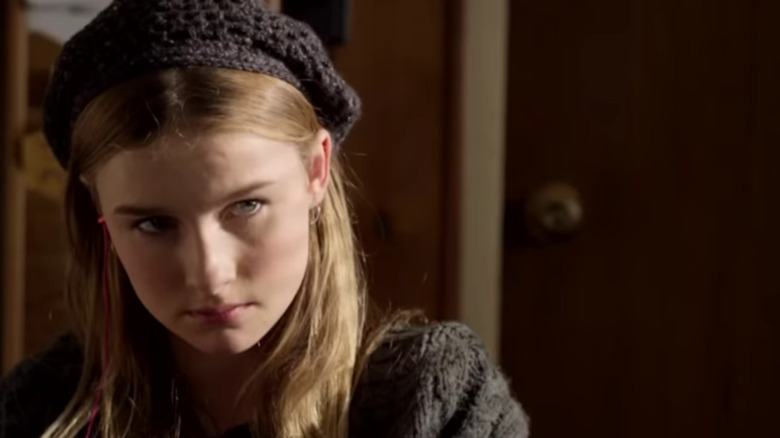 Olivia DeJonge in her first full-length feature "The Sisterhood of Night"