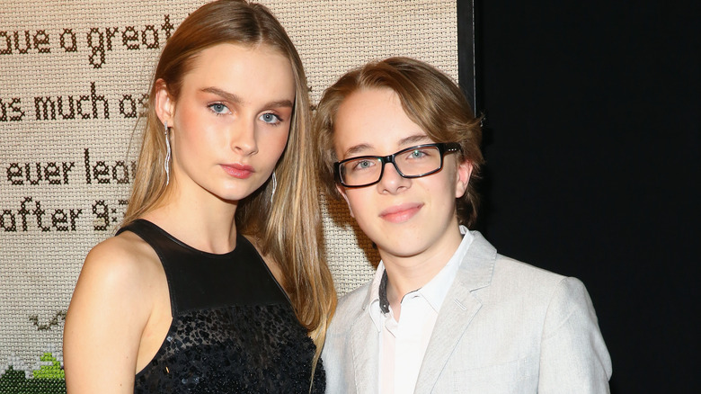 Olivia DeJonge and Ed Oxenbould in 2015